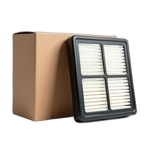 furniture, new, air, filter, displayed, box, showing, clean transparent PNG cut-out
