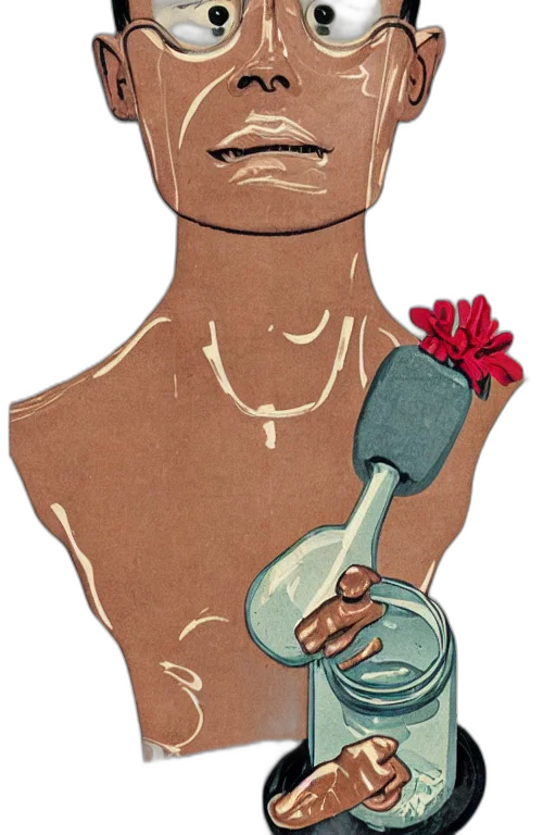 jewelry, mask, face, staff transparent PNG cut-out