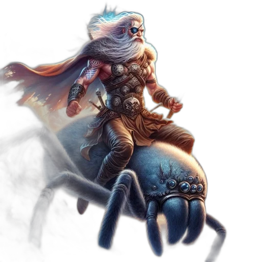 dragon, fantasy art, concept art, comic book art, pixel art, aged, warrior, rides transparent PNG cut-out