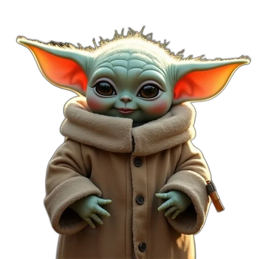 staff, jacket, mask, creature, 3d render, concept art, photorealistic, fantasy art transparent PNG cut-out