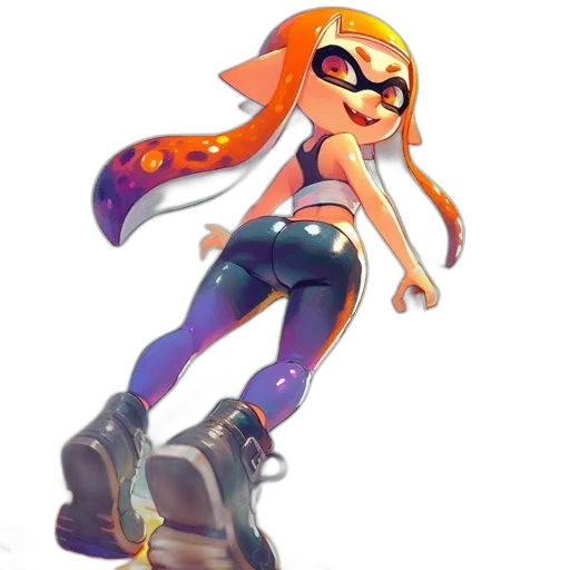 dress, weapon, jacket, concept art, watercolor, 3d render, cartoon, monochrome transparent PNG cut-out