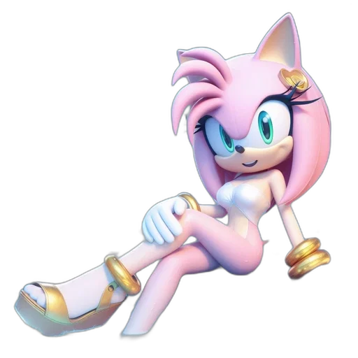 creature, animal, staff, robot, 3d render, concept art, vaporwave, pixel art transparent PNG cut-out