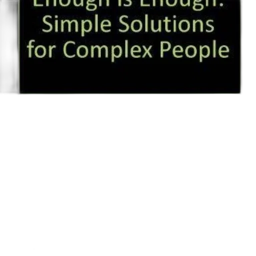 enough, simple, solutions, complex, people, carol, orsborn, presented transparent PNG cut-out