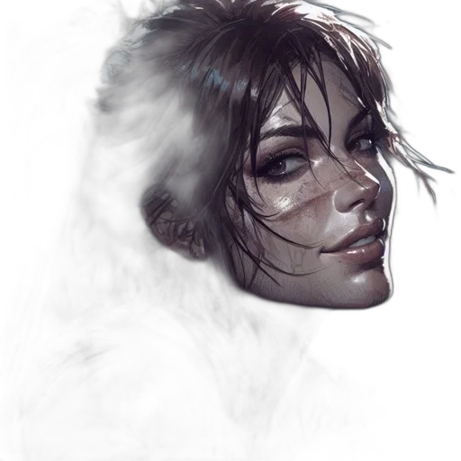 face, mask, creature, fantasy art, concept art, photorealistic, cyberpunk, fog transparent PNG cut-out