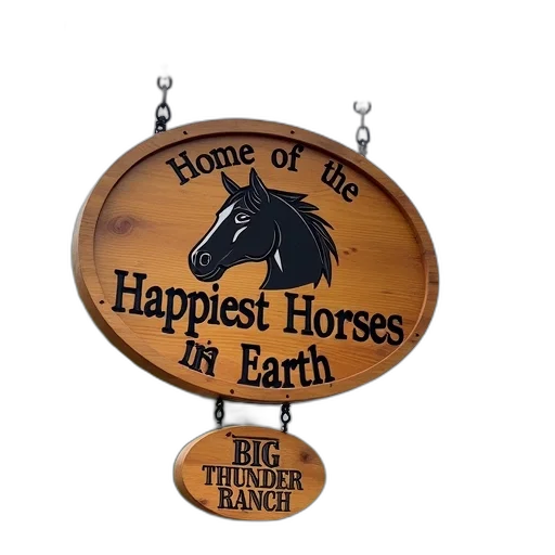 jewelry, wooden, sign, horse, head, words, home, happiest transparent PNG cut-out