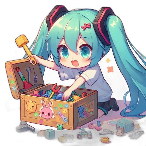 weapon, robot, staff, furniture, anime, pixel art, concept art, cartoon transparent PNG cut-out