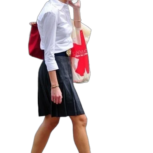 staff, dress, jacket, umbrella transparent PNG cut-out