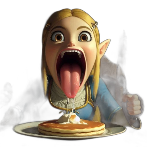 food, face, staff, creature, concept art, 3d render, fantasy art, pixel art transparent PNG cut-out
