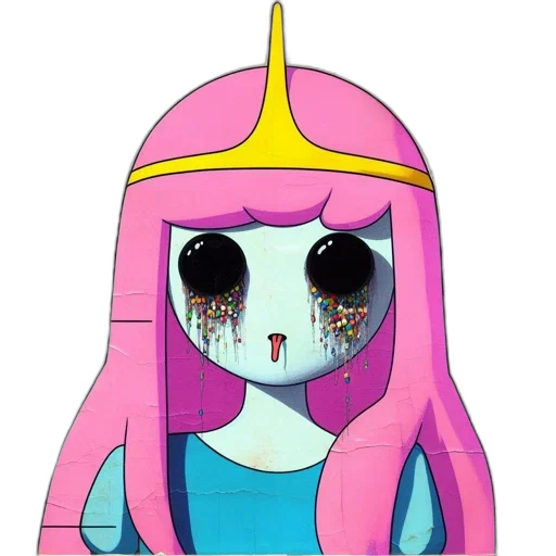 mask, face, creature, robot, vaporwave, anime, pixel art, cartoon transparent PNG cut-out