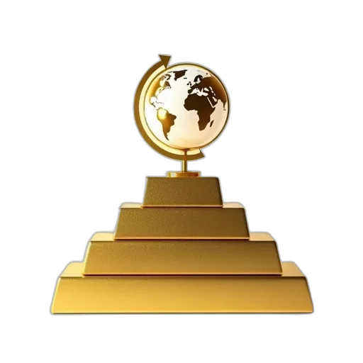 jewelry, crown, staff, 3d render, golden, second, image, stylized transparent PNG cut-out