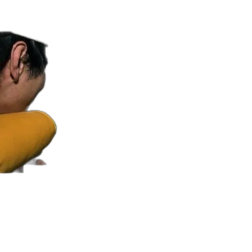 face, hair, food, creature, 3d render, concept art, cartoon, man transparent PNG cut-out