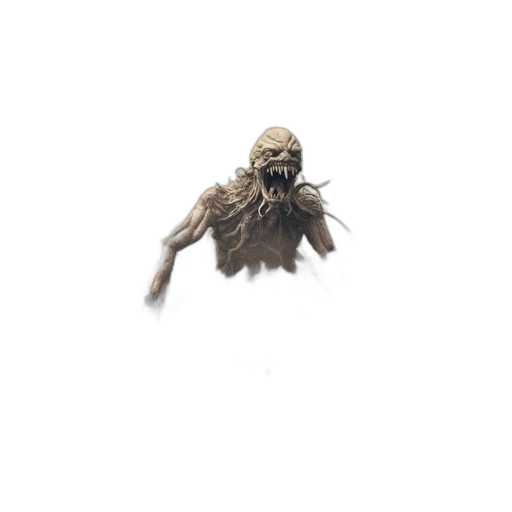 creature, mask, staff, animal, concept art, 3d render, pixel art, fantasy art transparent PNG cut-out