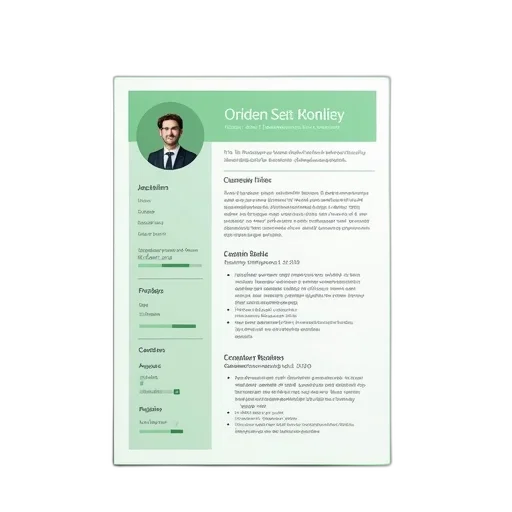 staff, green, resume, template transparent PNG cut-out