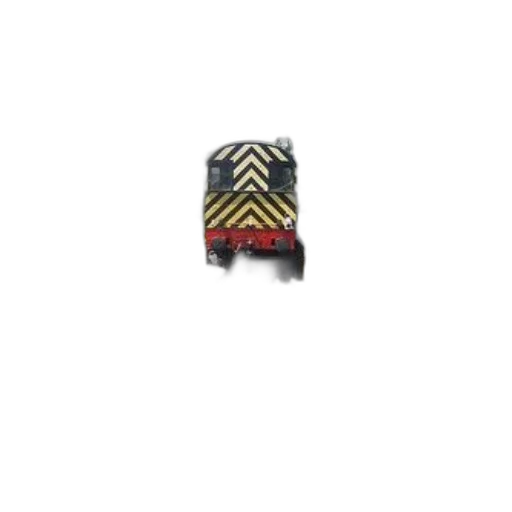 hat, jacket, crown, jewelry, pixel art, 3d render, train, yellow transparent PNG cut-out