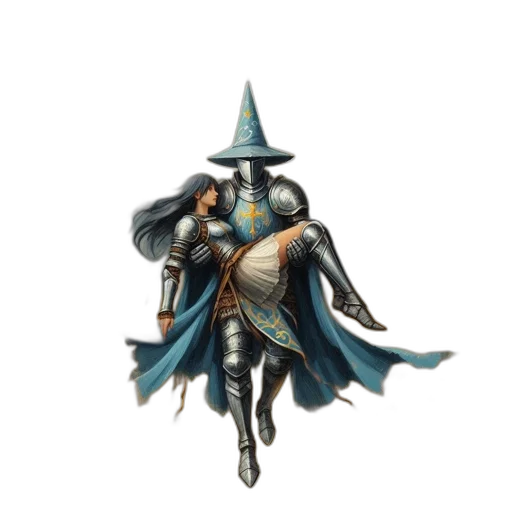 staff, sword, hat, mask, concept art, fantasy art, pixel art, 3d render transparent PNG cut-out