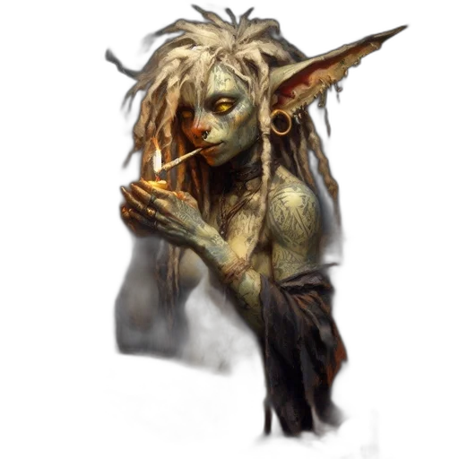 staff, dragon, creature, fantasy art, concept art, photorealistic, pixel art, green transparent PNG cut-out