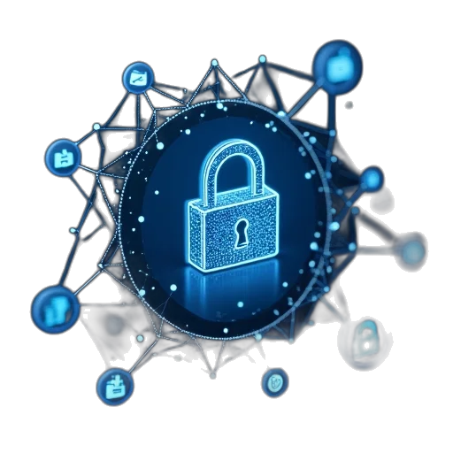cyber, security, icons, set transparent PNG cut-out