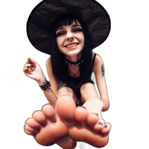 shoes, hat, face, jewelry, photorealistic, cartoon, concept art, fantasy art transparent PNG cut-out