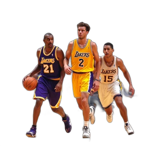 concept art, los, lakers, game, against, golden, state, warriors transparent PNG cut-out