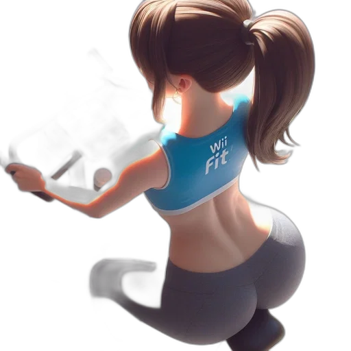robot, staff, dress, concept art, 3d render, photorealistic, cartoon, animated transparent PNG cut-out