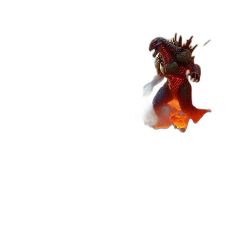 dragon, staff, weapon, creature, concept art, pixel art, fantasy art, 3d render transparent PNG cut-out