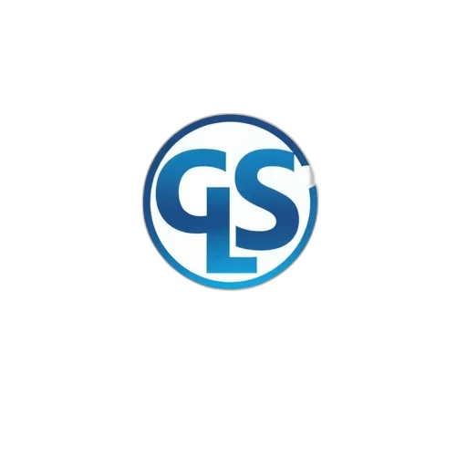 staff, 3d render, stylized, blue, logo, letters, circular, formation transparent PNG cut-out