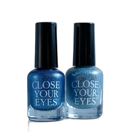 outer space, blue, close-up, two, bottles, spiritual, nail, polish transparent PNG cut-out