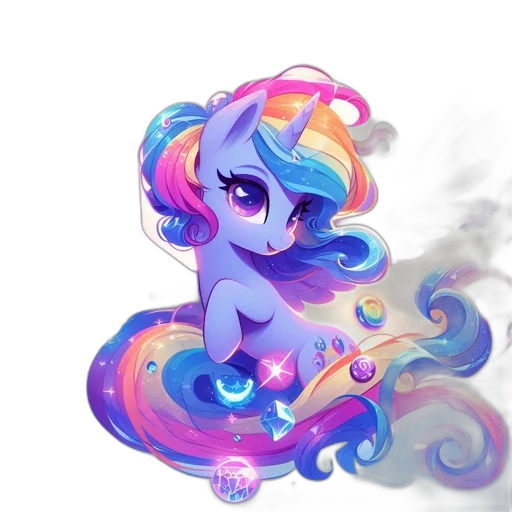 staff, fantasy art, concept art, watercolor, pixel art, pastel, blue, colorful transparent PNG cut-out