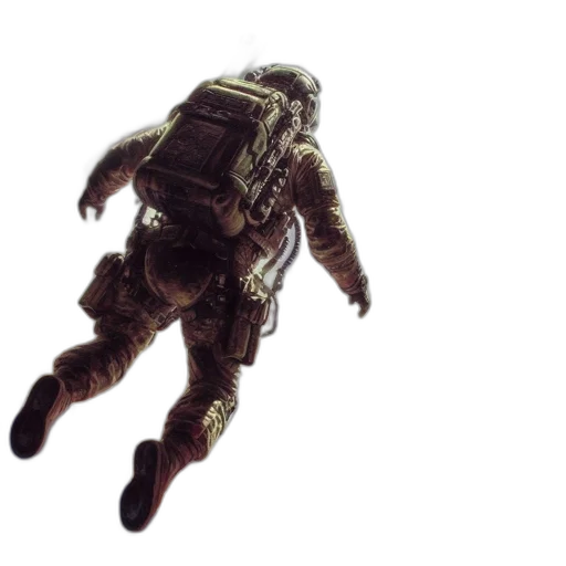 weapon, creature, jacket, animal, concept art, 3d render, pixel art, photorealistic transparent PNG cut-out