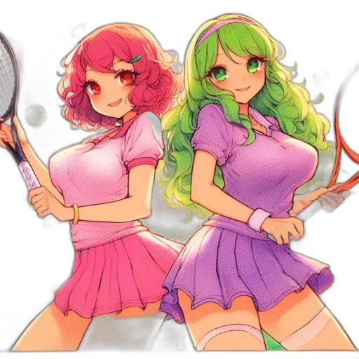 staff, anime, pixel art, concept art, watercolor, neon, pastel, green transparent PNG cut-out