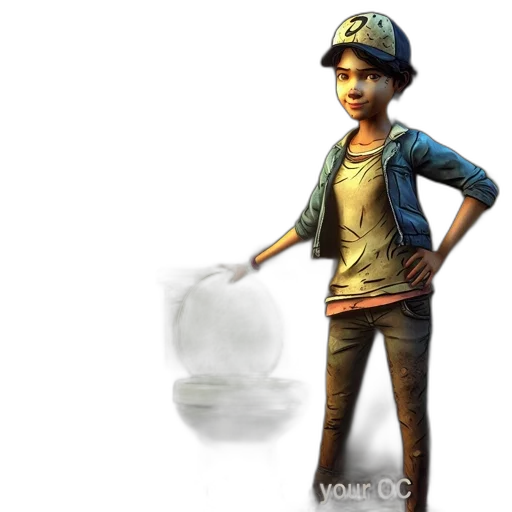 hat, bottle, concept art, 3d render, photorealistic, cartoon, animated, young transparent PNG cut-out
