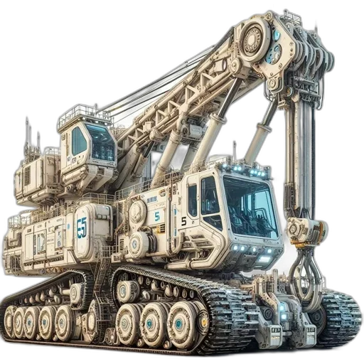 robot, weapon, 3d render, concept art, fantasy art, photorealistic, advanced, futuristic transparent PNG cut-out