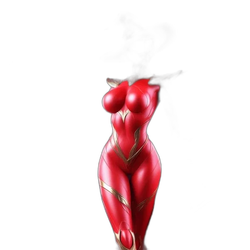 dress, mask, robot, bottle, concept art, 3d render, comic book art, fantasy art transparent PNG cut-out