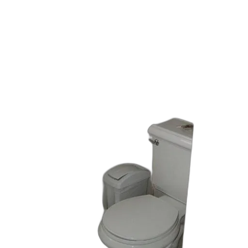 furniture, robot, crown, jewelry, 3d render, photorealistic, small, bathroom transparent PNG cut-out