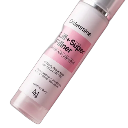 bottle, close-up, image, product, label, brand, name, didermine transparent PNG cut-out