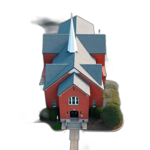 building, umbrella, hat, face, 3d render, photorealistic, concept art, watercolor transparent PNG cut-out