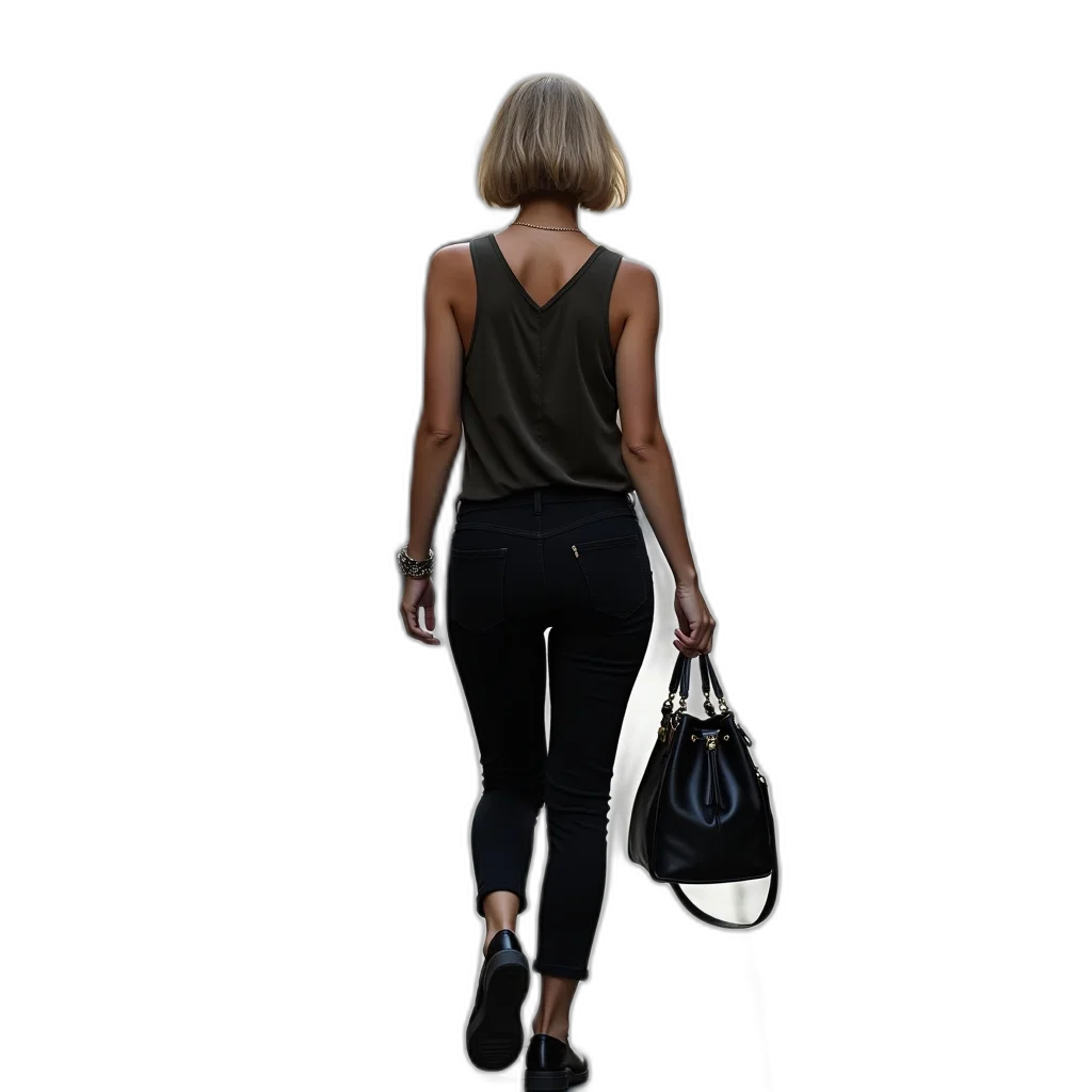 jacket, dress, staff, concept art, photorealistic, 3d render, cartoon, dark transparent PNG cut-out