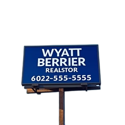 staff, building, 3d render, large, blue, sign, white, text transparent PNG cut-out