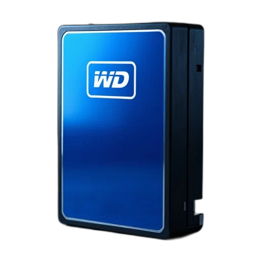 3d render, western, digital, blue transparent PNG cut-out