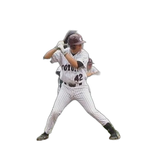 animal, weapon, creature, staff, baseball, player, white, uniform transparent PNG cut-out