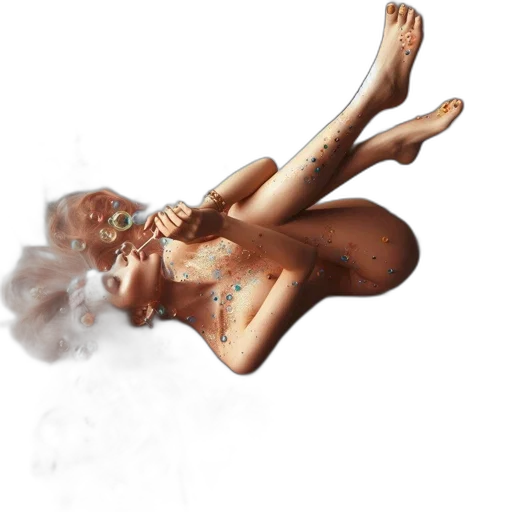 staff, concept art, photorealistic, 3d render, fantasy art, fire, fog, underwater transparent PNG cut-out