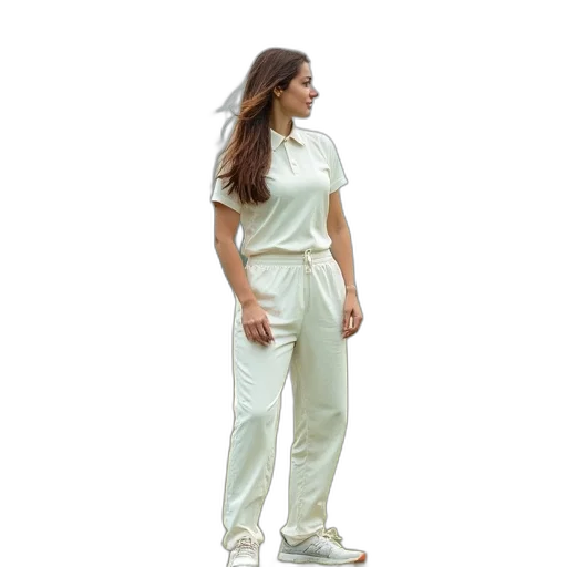 staff, dress, 3d render, photorealistic transparent PNG cut-out