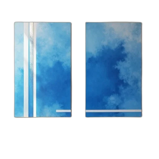 watercolor, concept art, photorealistic, fog, rain, underwater, forest, blue transparent PNG cut-out