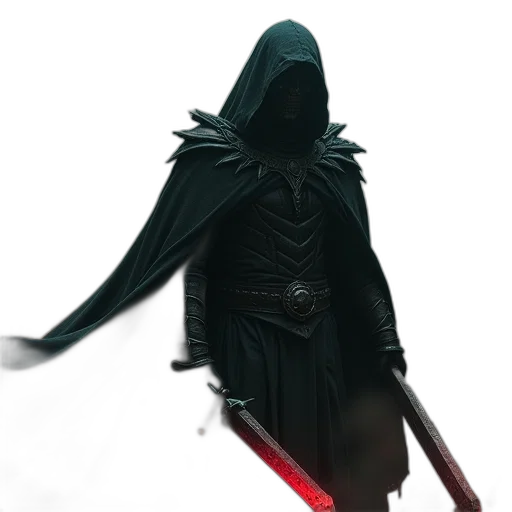 sword, staff, mask, weapon, concept art, fantasy art, 3d render, comic book art transparent PNG cut-out