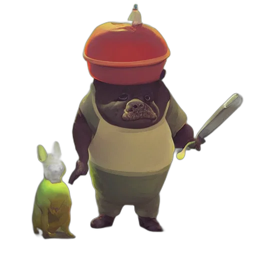 staff, food, weapon, hat transparent PNG cut-out