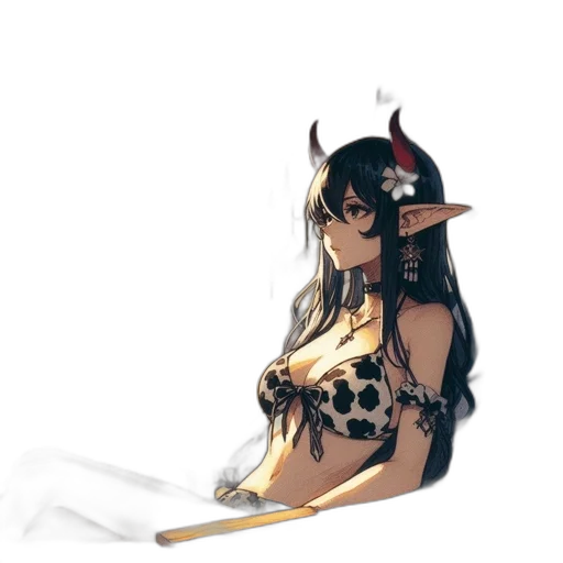 staff, weapon, dragon, mask, fantasy art, anime, concept art, pixel art transparent PNG cut-out