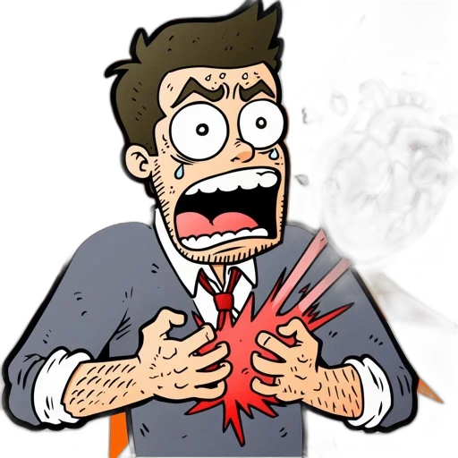 staff, jacket, cartoon, concept art, comic book art, pixel art, fire, animated transparent PNG cut-out
