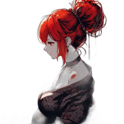 dress, crown, face, mask, concept art, watercolor, fantasy art, anime transparent PNG cut-out
