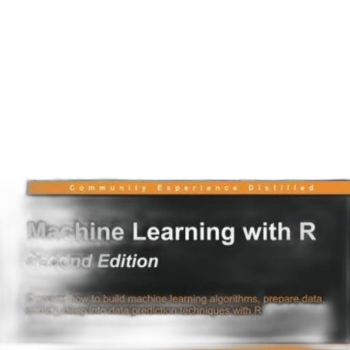 3d render, machine, learning, second, edition, book, cover, featuring transparent PNG cut-out
