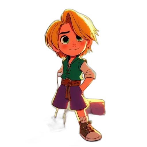 staff, sword, jacket, weapon, concept art, cartoon, 3d render, pixel art transparent PNG cut-out